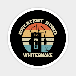 whitesnake - Retro Walkman - Style Magnet